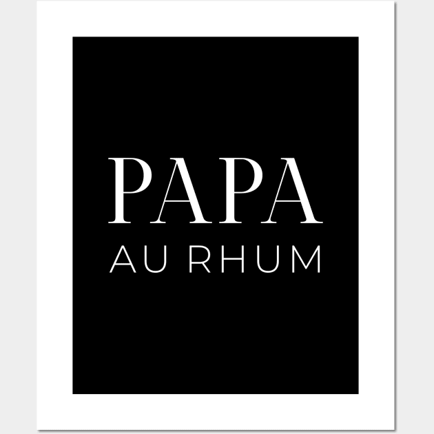 Papa au rhum Wall Art by LemonBox